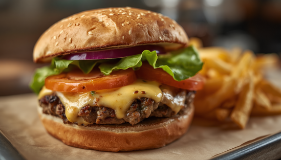 Plant-based burgers